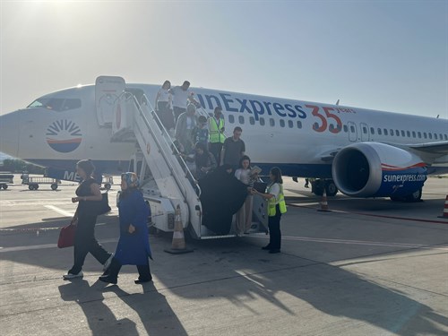 Batman-İzmir Hattında SunExpress Seferleri Başladı