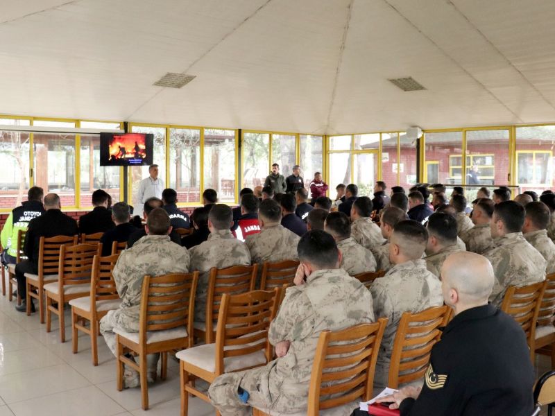 21 Mart Ormancılık Günü Kapsamında Aydın’da Jandarma Personeline Orman Yangını Eğitimi Verildi