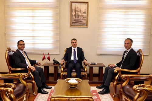 VALİMİZ SAYIN ATİLLA TOROS, VİLAYETLER BİRLİĞİ GENEL SEKRETERİ RAMAZAN PEKTAŞ İLE GÖRÜŞTÜ