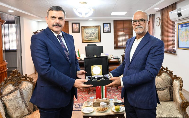 Vali Mustafa Çiftçi’den İran Başkonsolosu’na Ziyaret