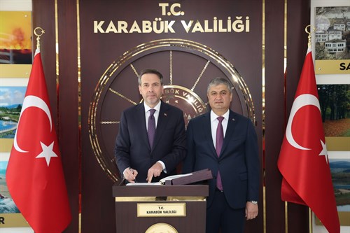 Enerji ve Tabii Kaynaklar Bakanımız Sayın Alparslan Bayraktar, Valiliğimizi Ziyaret Etti.