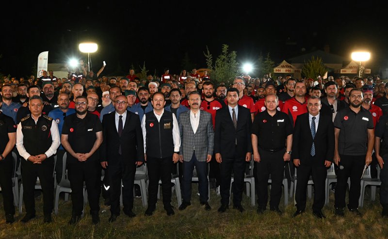 Valimiz Sayın Hüseyin Aksoy, AFAD Başkanı Sayın Ali Hamza Pehlivan ile birlikte Arama Kurtarma Akreditasyon Kampı Açılışına Katıldı
