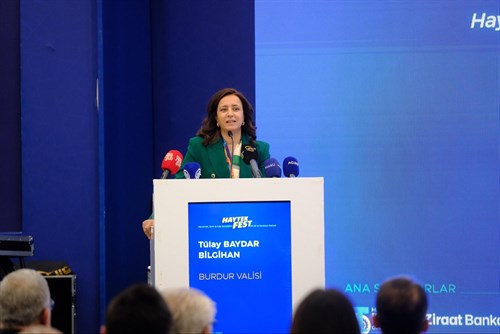 VALİ TÜLAY BAYDAR BİLGİHAN, HAYTEKFEST AÇILIŞ PROGRAMINA KATILDI