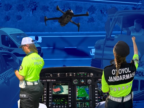 Bakanımız Sayın Ali Yerlikaya: ''Helikopter ve Drone İle Havadan Yapılan Trafik Denetimlerinde 85 Bin 842 Araca/Sürücüye İşlem Yapıldı.''