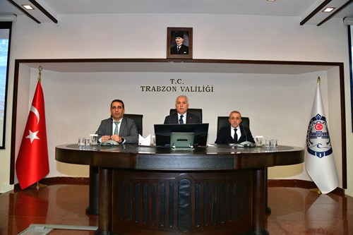 2025 Yılı SANTEK Toplantısı Vali Aziz Yıldırım Başkanlığında  Gerçekleştirildi
