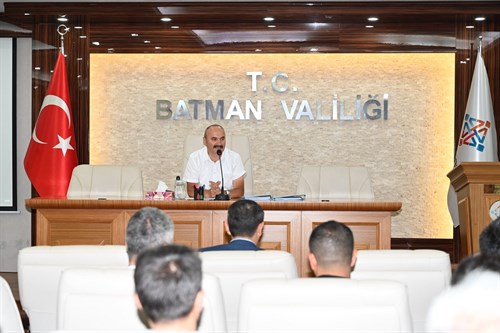 Batman’da “Sabahın Bereketi” ile Başlayan İl Yönetim Kurulu Toplantısı, Valimiz Ekrem Canalp Başkanlığında Gerçekleştirildi