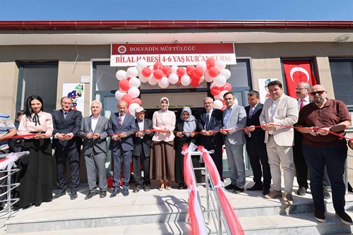 Vali Yiğitbaşı, 4-6 Yaş Bilal Habeşi Kur’an Kursu’nun Açılışını Yaptı