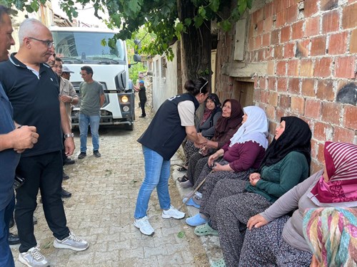 VALİ TÜLAY BAYDAR BİLGİHAN, İĞDELİ KÖYÜ’NDEKİ YANGIN BÖLGESİNDE İNCELEMELERDE BULUNDU