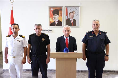 Vali Turan, Valilik Medya Buluşmasında 2025 Yılı Ağustos ayı içinde yapılan çalışma ve faaliyetleri paylaştı.
