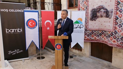 “Kadın Eliyle, Emeğiyle” projesinin tanıtımı Mahmut İslam Bey Konağı’nda gerçekleştirildi