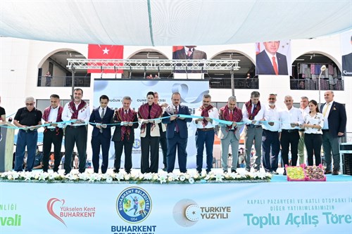 Valimiz Yakup Canbolat, Buharkent  Kültür ve Sanat Şenliği Taze İncir Festivali Törenine Katıldı