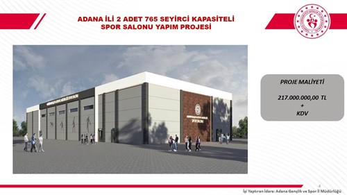 Adana’ya 830 Milyon 50 Bin Liralık Dev Spor Yatırımı