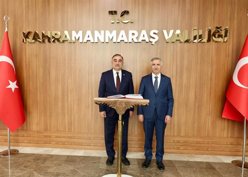 Azerbaycan Ankara Büyükelçisi Reşad Memmedov Valiliğimizi Ziyaret Etti