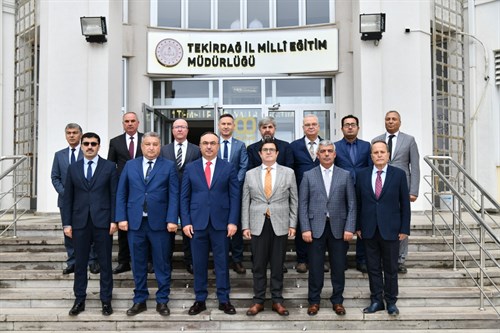 Vali Soytürk İl Milli Eğitim Müdürlüğünü Ziyaret Etti