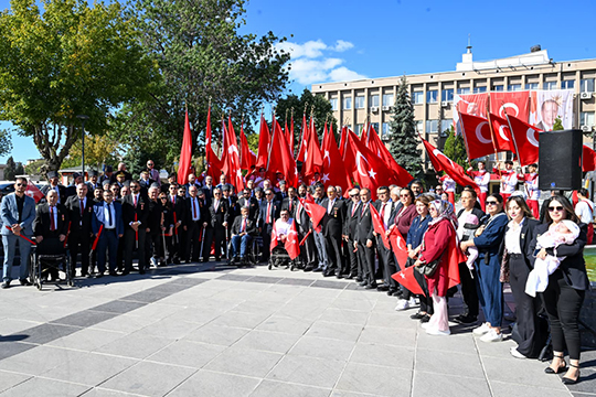 19 Eylül Gaziler Günü Anma Programı Düzenlendi