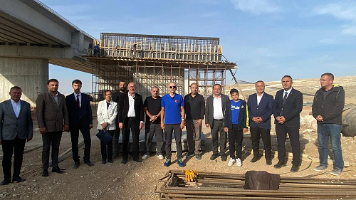 Valimiz Sayın Mehmet Fatih Çiçekli Çevre Yolu İncelemelerinde Bulundu