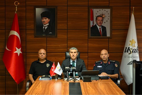 Vali Dr. Naci Aktaş, Temmuz Ayı Asayiş ve Güvenlik Değerlendirme Toplantısı’nda Kamuoyunu Bilgilendirdi