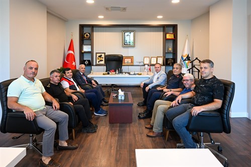 Vali Turan, Kırklareli Ticaret ve Sanayi Odası’na ziyarette bulundu…
