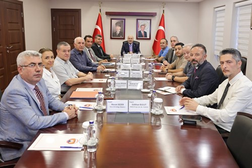 Karataş Tarıma Dayalı Su Ürünleri Osb Altyapı Proje Değerlendirme Toplantısı Gerçekleştirildi