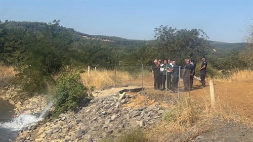 Vali Soytürk Naip Barajı ve Yazır Göleti’nde İncelemelerde Bulundu