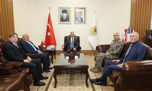Valimiz Mükerrem Ünlüer’in Makam Kabulleri