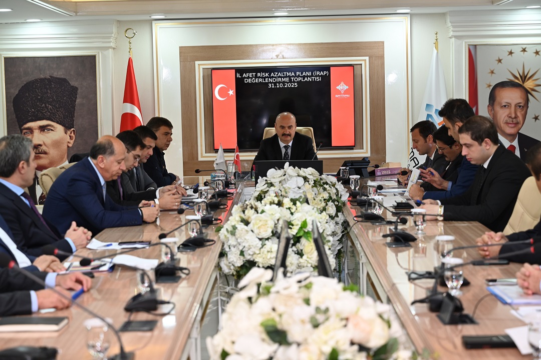 İl Afet Risk Azaltma Planları Değerlendirme Toplantısı Yapıldı