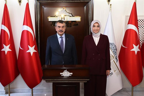 Milli Eğitim Bakanı Prof. Dr. Yusuf Tekin Vali Yiğitbaşı’nı Ziyaret Etti