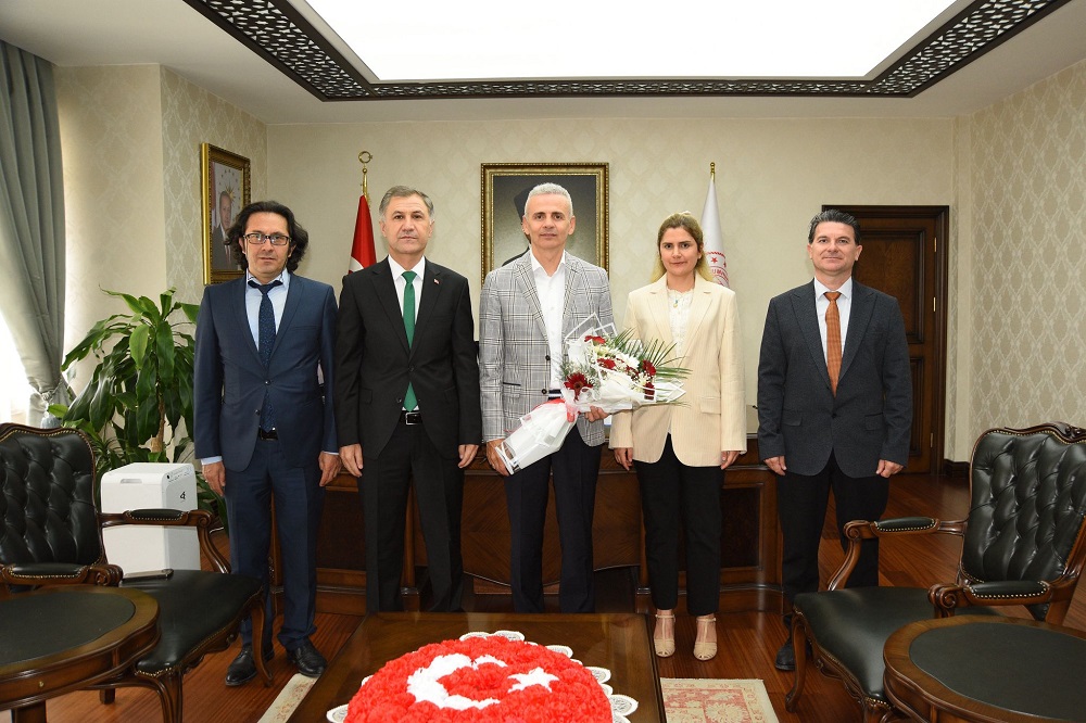"Dünya Çevre Haftası" Etkinlikleri Kapsamında Vali ÇİÇEKLİ’ye Ziyaret 