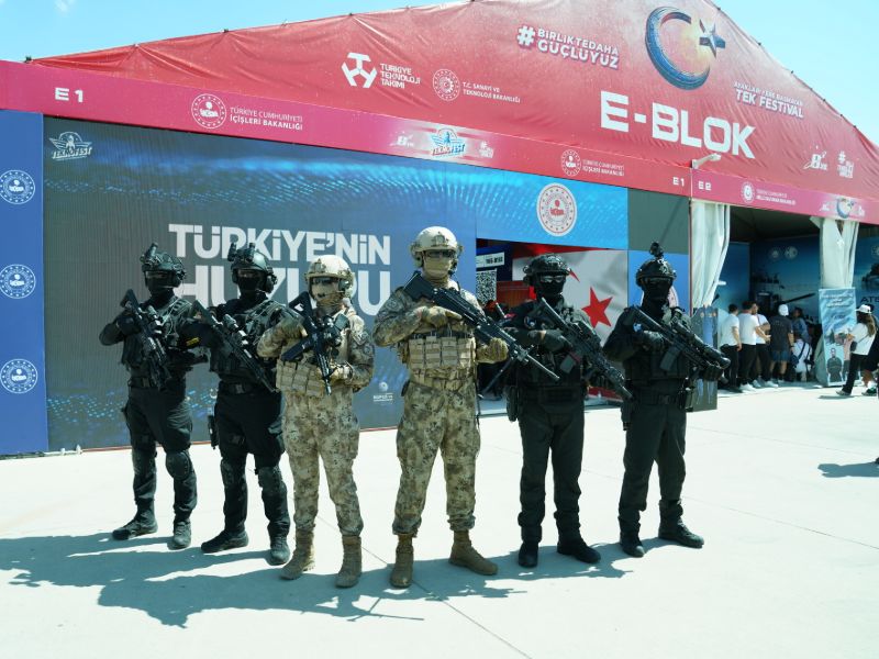 İçişleri Bakanlığımız Milli Teknolojinin Yükselişi TEKNOFEST’te Yerini Aldı