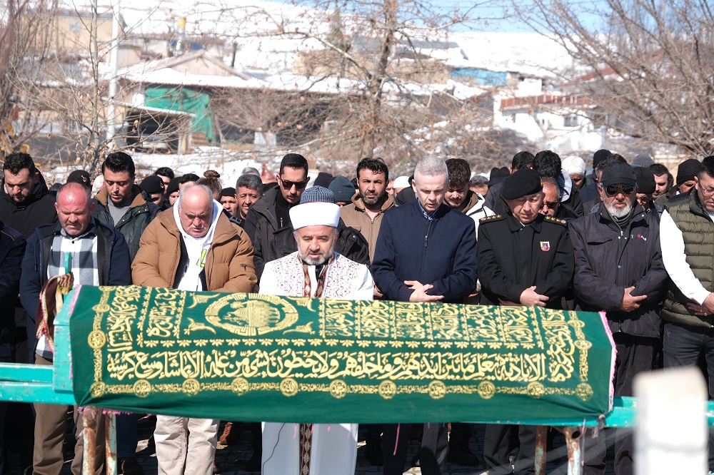 Şehit Jandarma Er Ahmet Yılmaz’ın Annesi Fatma Yılmaz Son Yolculuğuna Uğurlandı