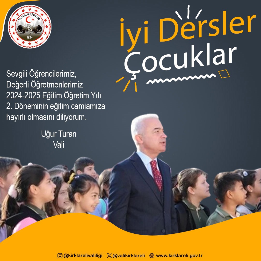 İyi Dersler, Çocuklar...