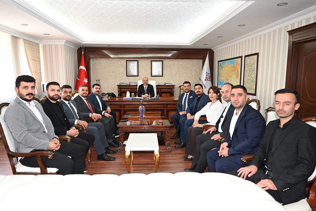 Genç Sağlık Sendikası Yönetimi Valimizi Ziyaret Etti