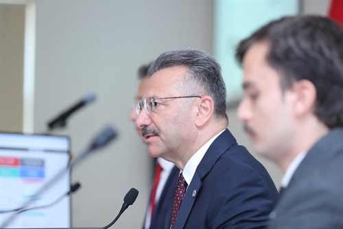 2025 yılının 4. İl Koordinasyon Kurulu Toplantısı Valimiz Sayın Hüseyin Aksoy'un Başkanlığında kurul üyelerinin katılımıyla gerçekleştirildi.