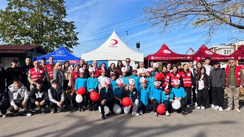 Giresun'da Kızılay Haftası Coşkusu: İnsani Değerler Ön Planda