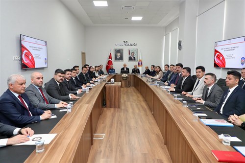 Mayıs Ayı İl Güvenlik ve Asayiş Koordinasyon Toplantısı Yapıldı