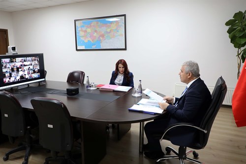 Valimiz İbrahim Akın Başkanlığında Kaymakamlar Toplantısı Yapıldı