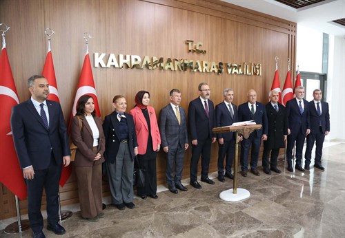 Vali Ünlüer, TBMM Engelli Bireylerin Sorunlarını Araştırma Komisyonu Üyeleriyle Bir Araya Geldi