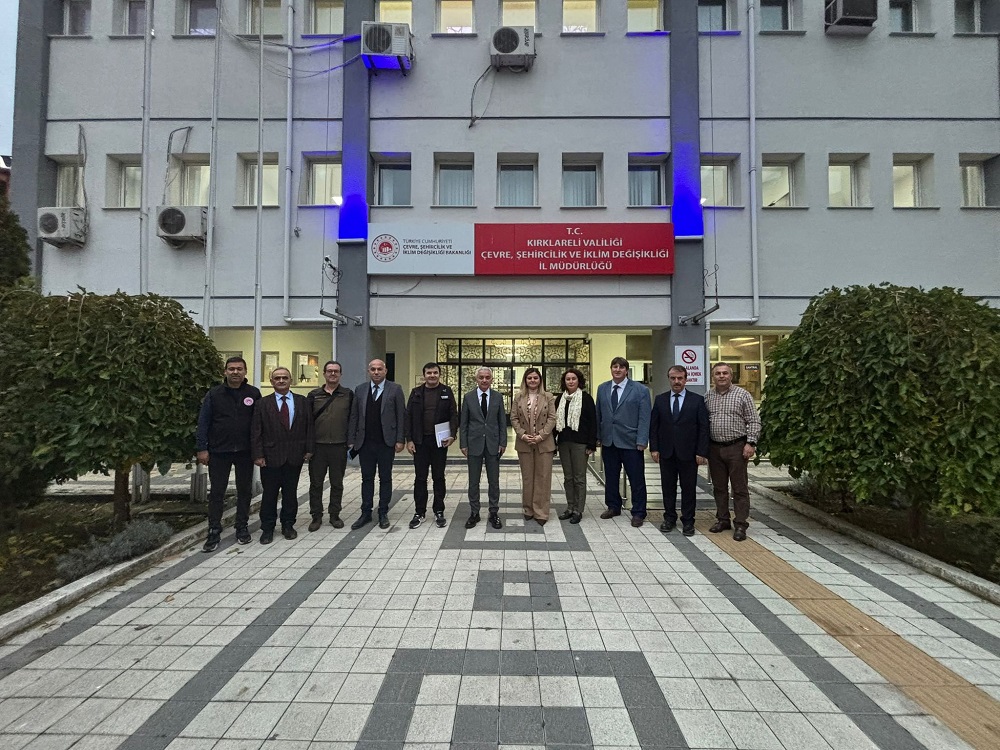 Vali Turan, Kırklareli Çevre, Şehircilik ve İklim Değişikliği İl Müdürlüğüne ziyarette bulundu…