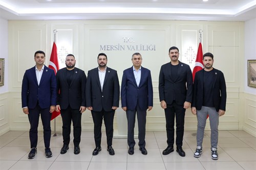 VALİMİZ SAYIN ATİLLA TOROS, MERSİN SPOR KULÜBÜ (MSK) BAŞKANI BERKAY ÜSTÜNDAĞ VE YÖNETİM KURULU ÜYELERİ İLE GÖRÜŞTÜ