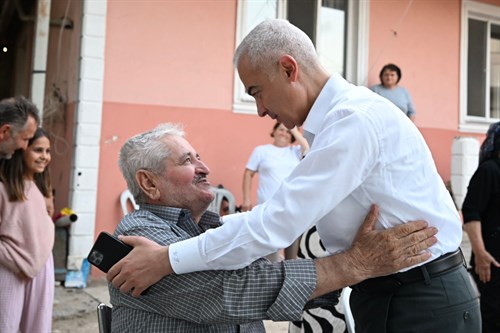 Valimiz Sayın Uğur Turan, Kıbrıs Gazimiz Ramazan Kahraman’ı ziyaret etti…