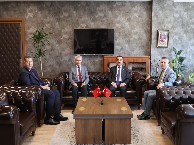 Vali Osman Hacıbektaşoğlu, Kdz. Ereğli Cumhuriyet Başsavcısı Mustafa Erbaş ve Adalet Komisyonu Başkanı Çelebi Tetik’i Ziyaret Etti
