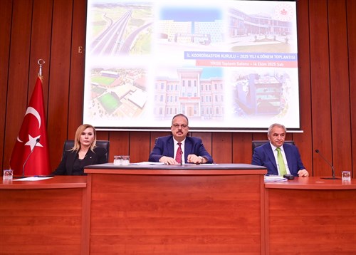 Valimiz Yakup Canbolat Başkanlığında, "İl Koordinasyon Kurulu 2025 Yılı 4. Dönem Toplantısı" Gerçekleştirildi