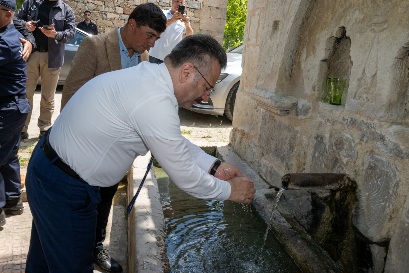 Valimiz Sayın Hüseyin Aksoy, Tarihi Çalçı Camii’nde İncelemelerde Bulundu