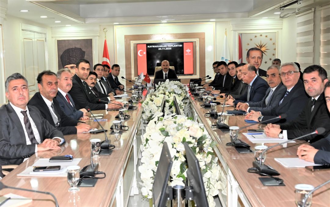 Ekim Ayı Kaymakamlar Toplantısı Valimiz Başkanlığında Gerçekleştirildi