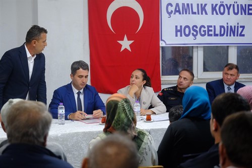 VALİ TÜLAY BAYDAR BİLGİHAN, BUCAK’TA ÇAMLIK KÖYÜ VE KREMNA ANTİK KENTİ’Nİ ZİYARET ETTİ