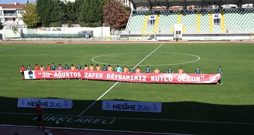 Vali Turan, Kırklarelispor'umuzun Adanaspor ile oynadığı müsabakayı tribünden izledi…