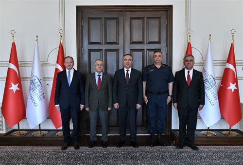 Jandarma Asayiş Vakfı Genel Müdürü Vali Soytürk’ü Ziyaret Etti