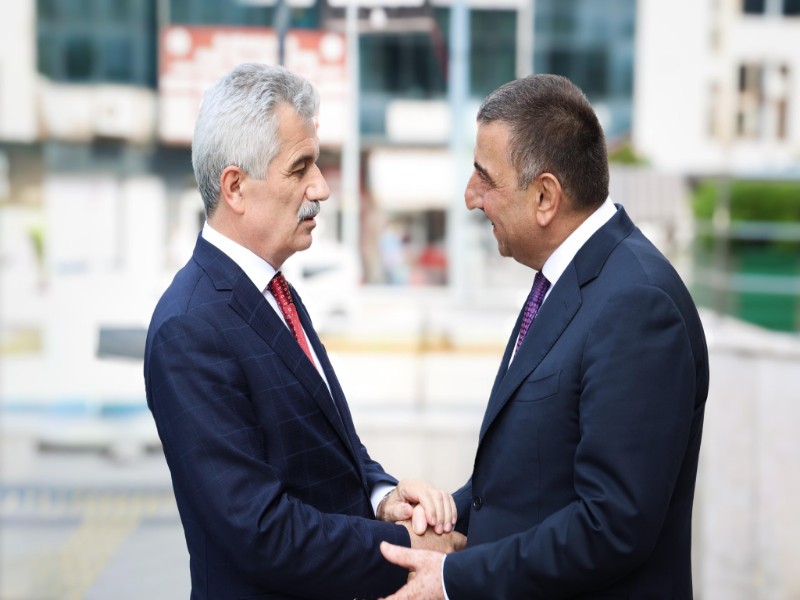 Danıştay Başkanı Sayın Zeki Yiğit, Vali Osman Hacıbektaşoğlu’nu Ziyaret Etti