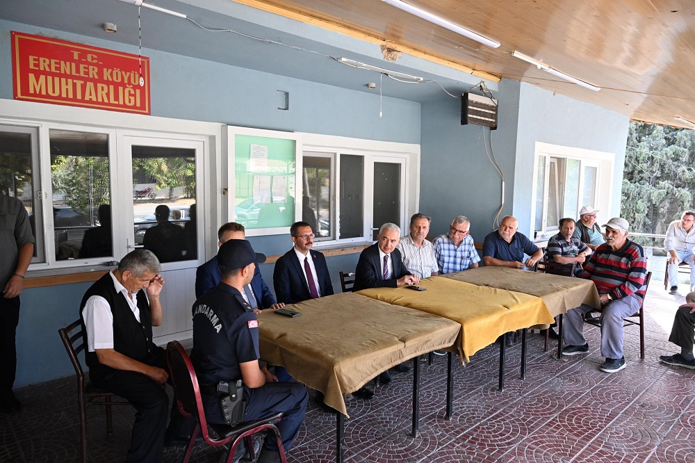 Vali Turan, Pınarhisar Erenler Köyüne ziyarette bulundu…