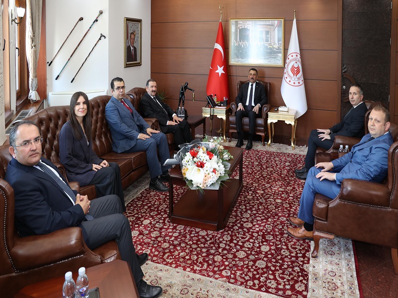 Vali Osman Hacıbektaşoğlu, Dünya Çevre Haftası Nedeniyle Çevre ve Şehircilik İl Müdürlüğü Heyetini Kabul Etti